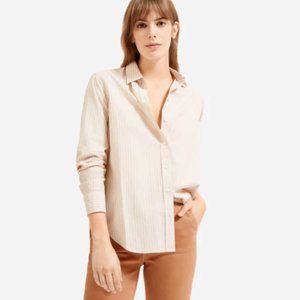 Everlane Silky Cotton Relaxed Shirt Size 10